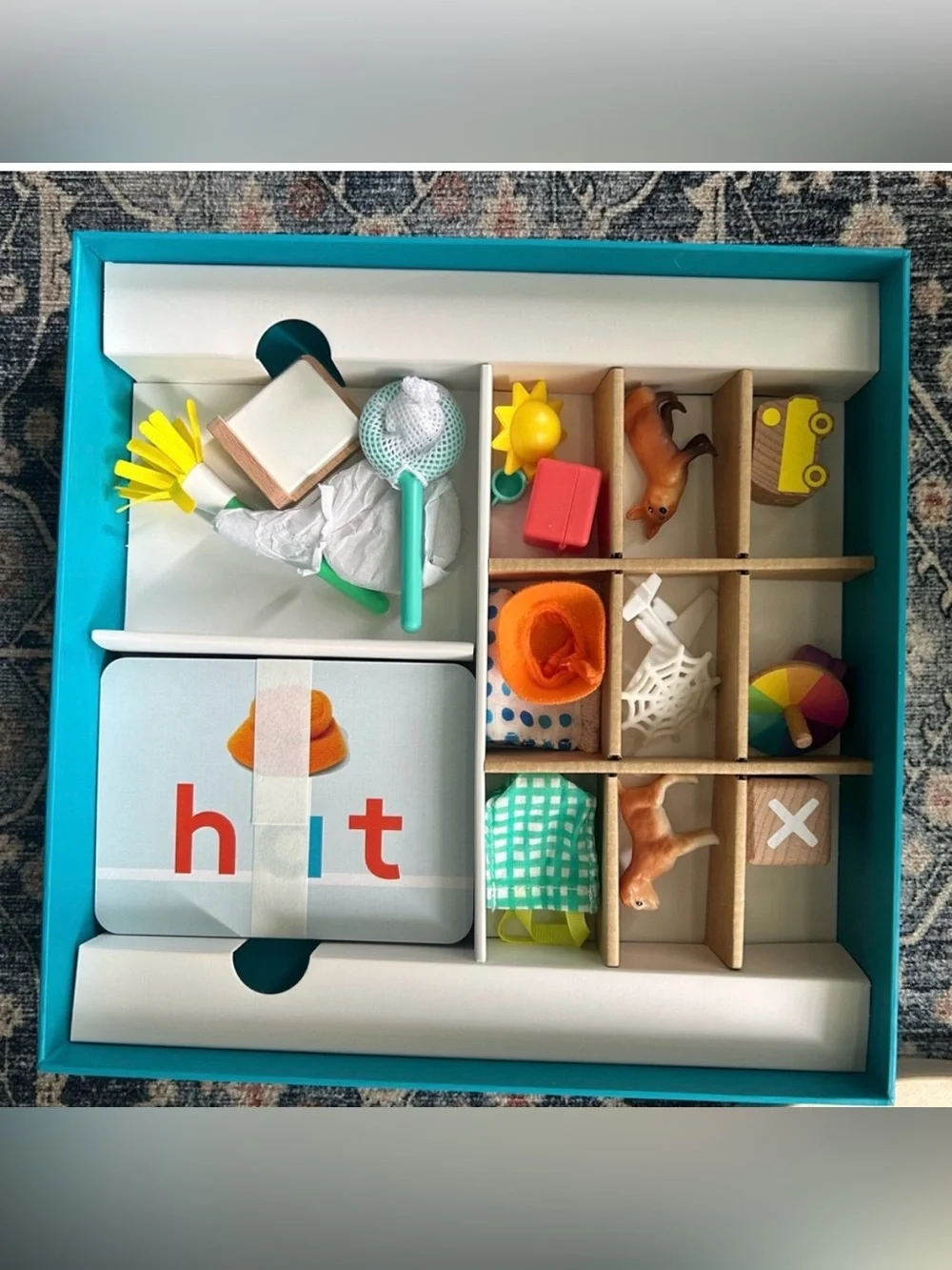 Lovevery Montessori Movable Alphabet Game & Language Objects - NEW!